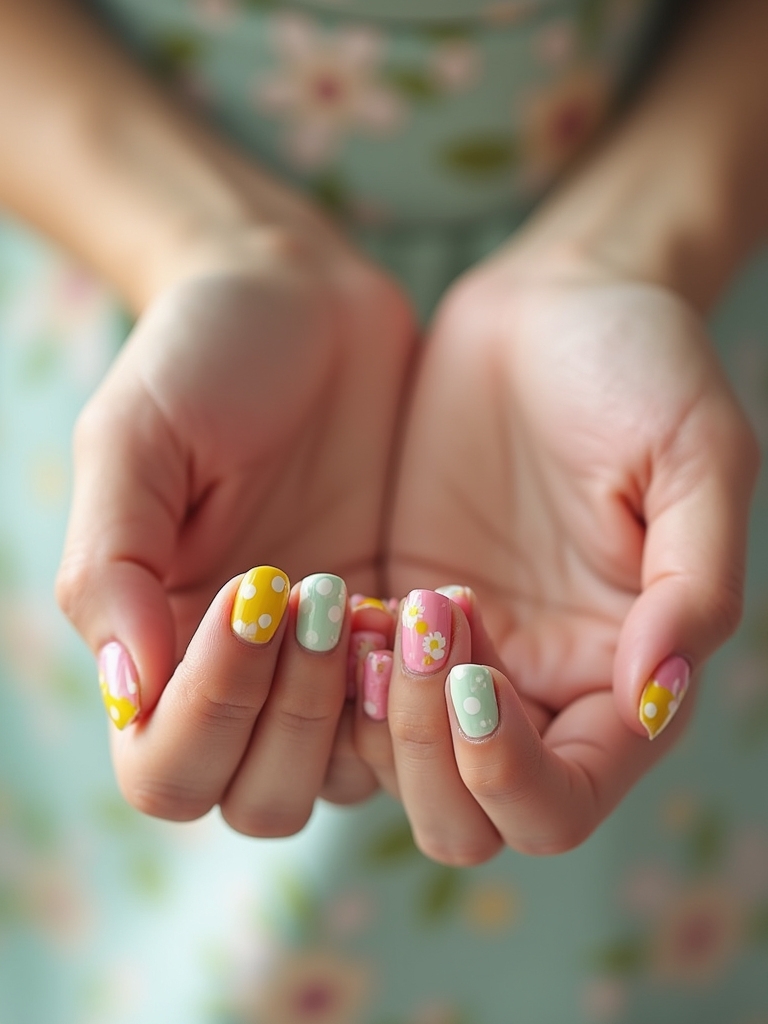 playful polka dot designs