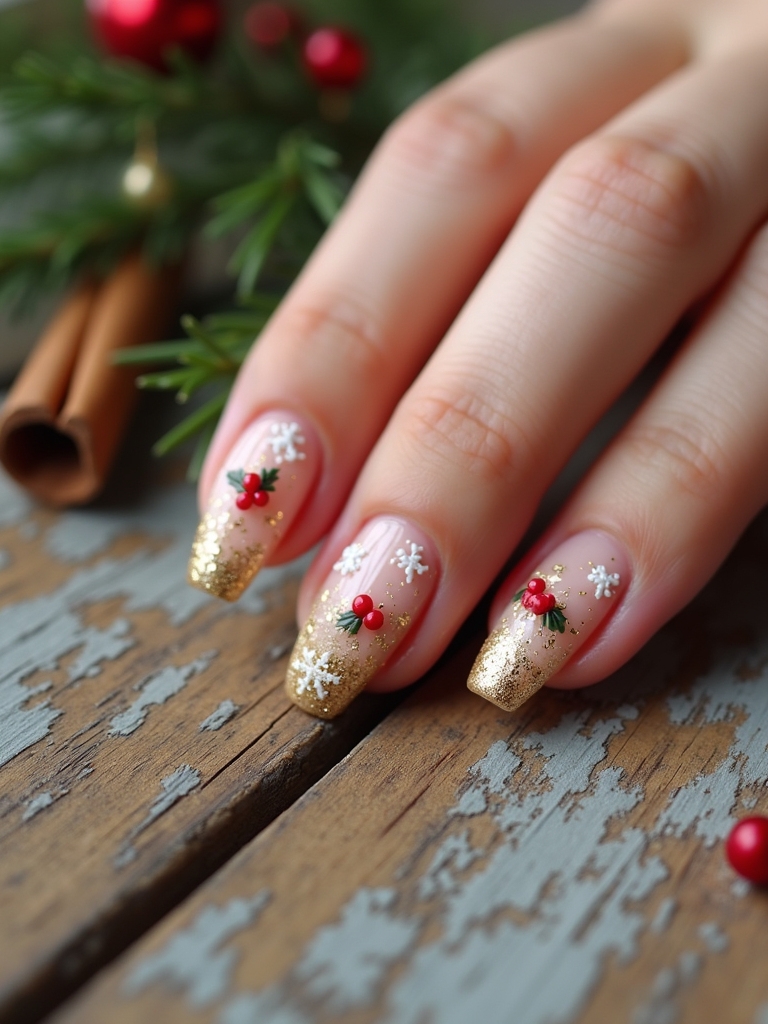 rustic farmhouse nail art