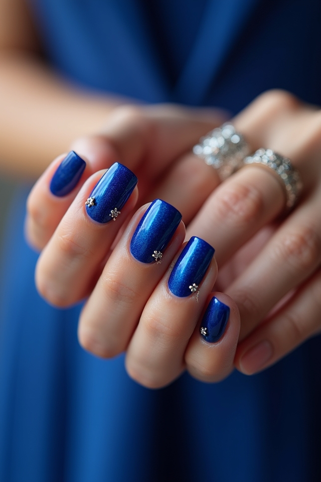 sapphire blue nail designs