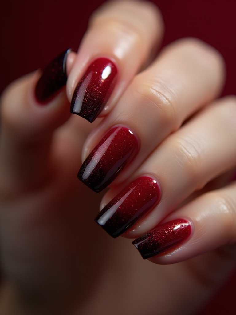 sparkling dark red gradient