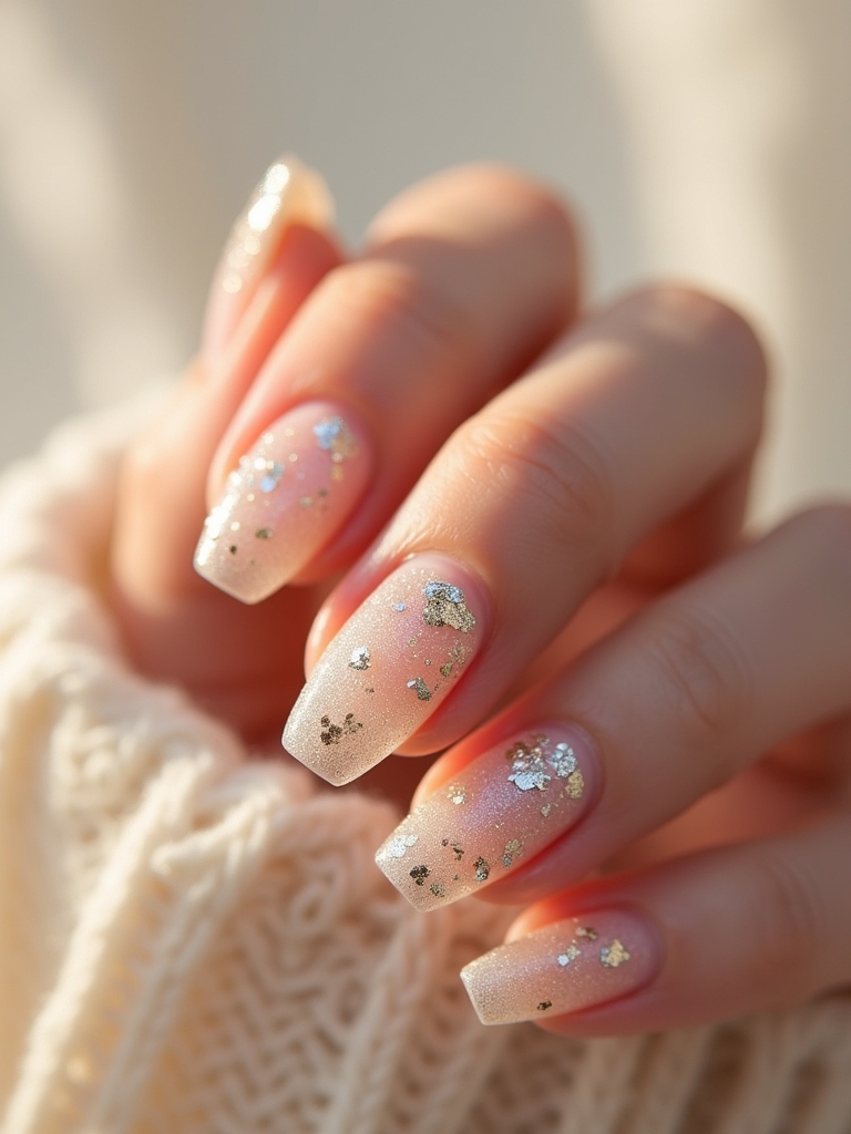 stunning milky nails upgrade