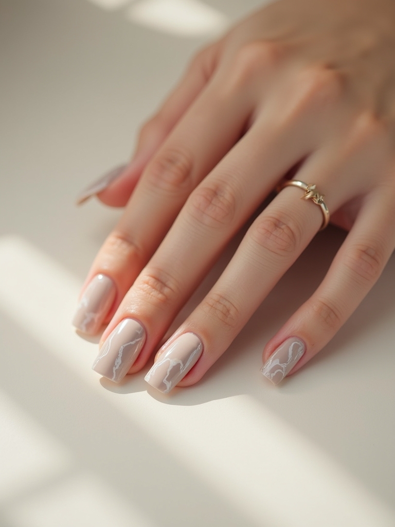 subtle elegance with marble