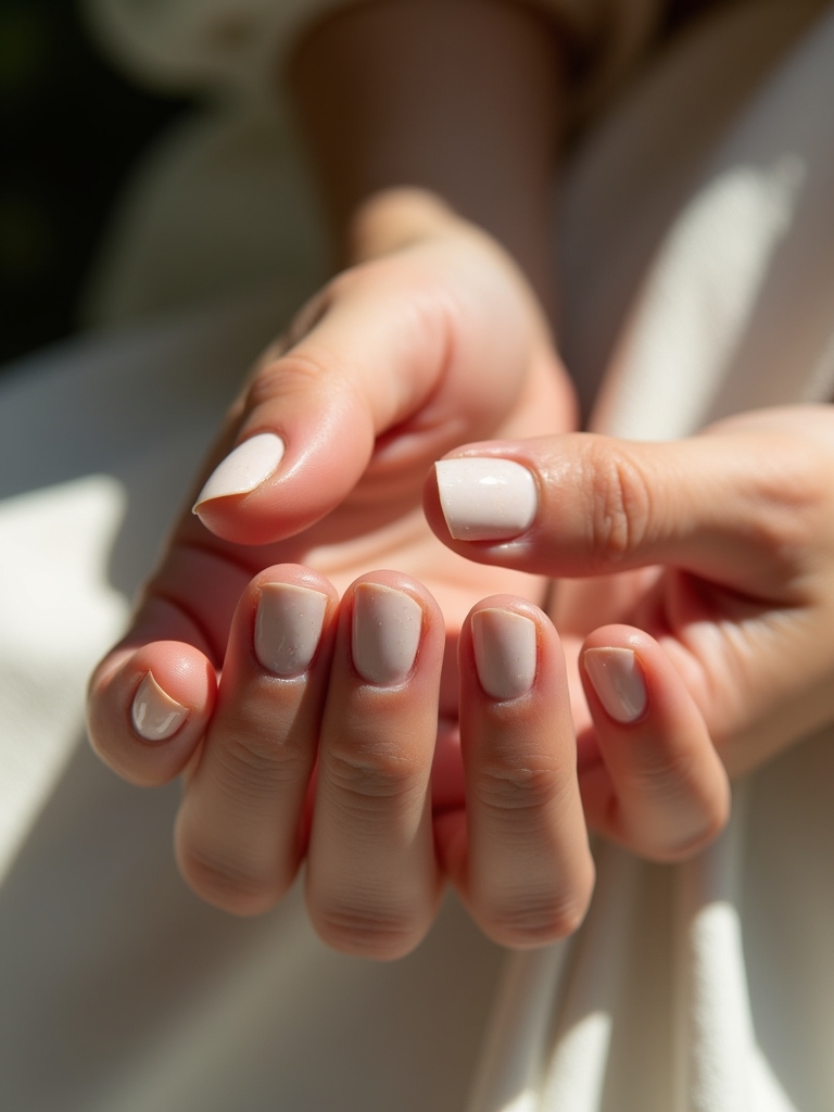 textured nude nail trend