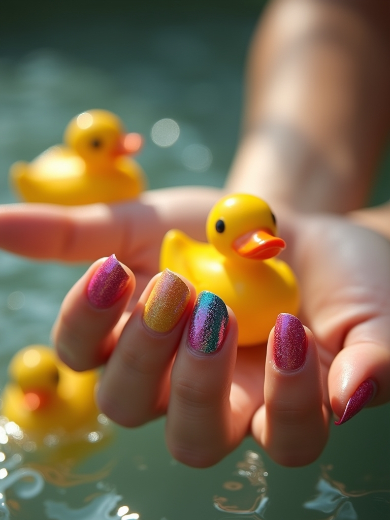 whimsical duck foot designs