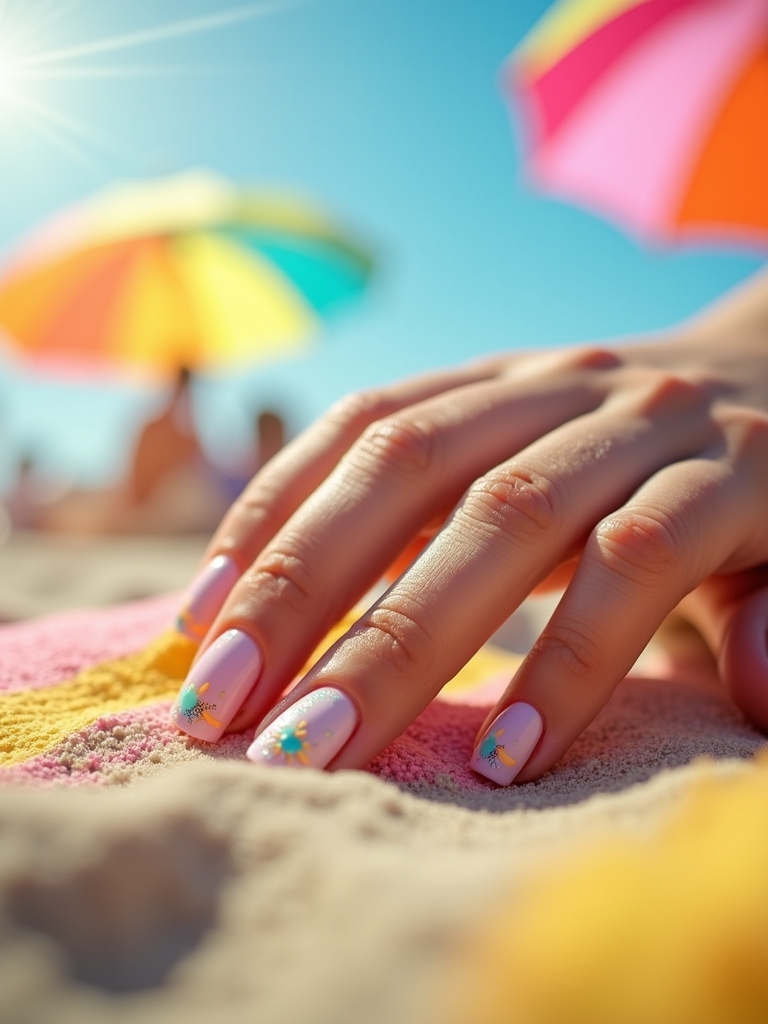 adorable beach umbrella styles