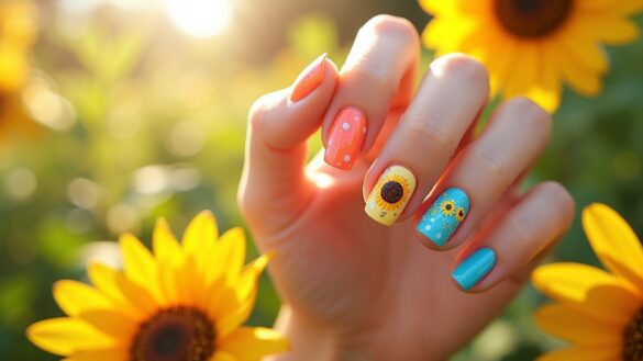 adorable summer nail designs