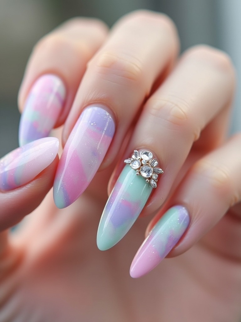 artistic nail brush techniques