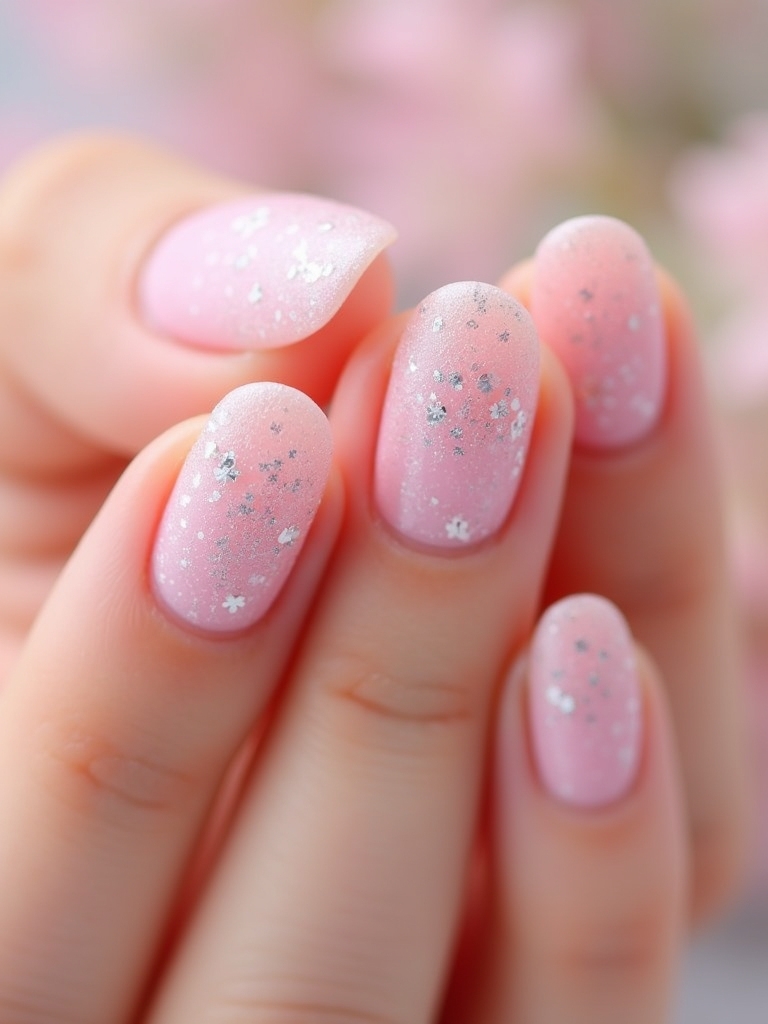 baby pink sparkle elegance