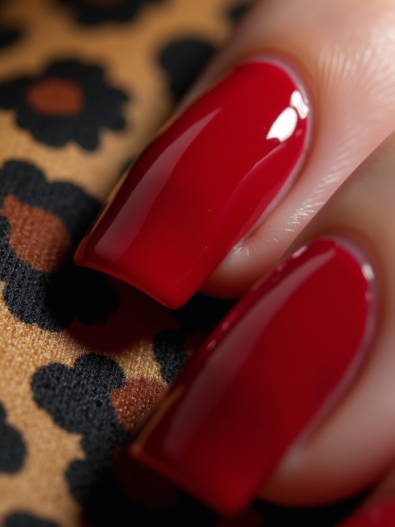 bold cherry red style