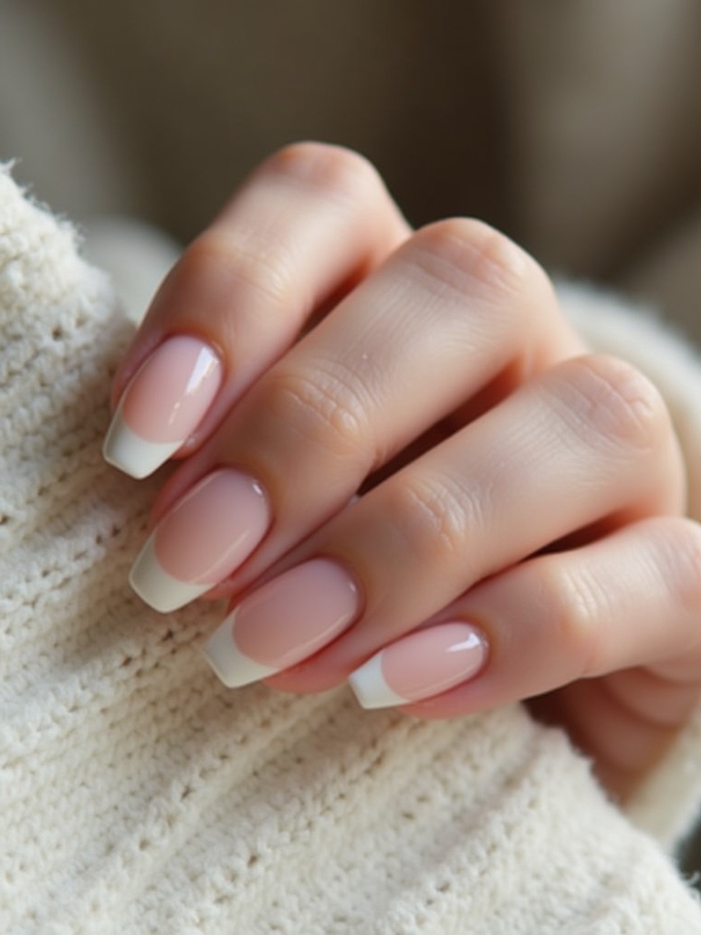 chic gradient nail blending