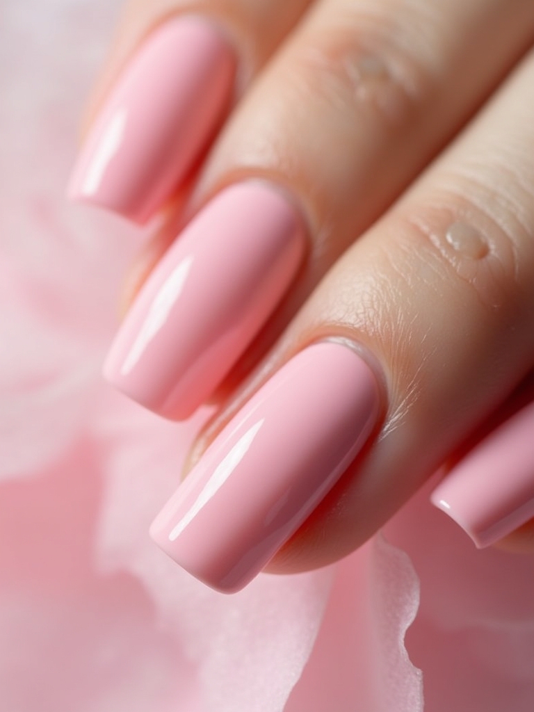 chic matte baby pink