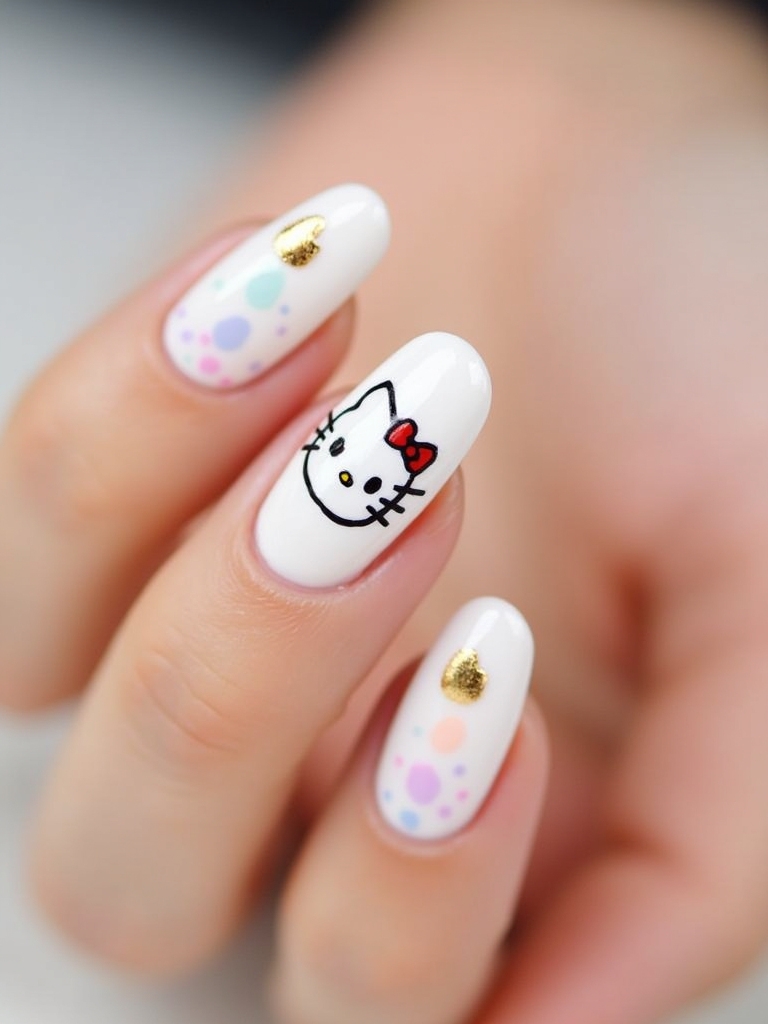 chic minimalist hello kitty
