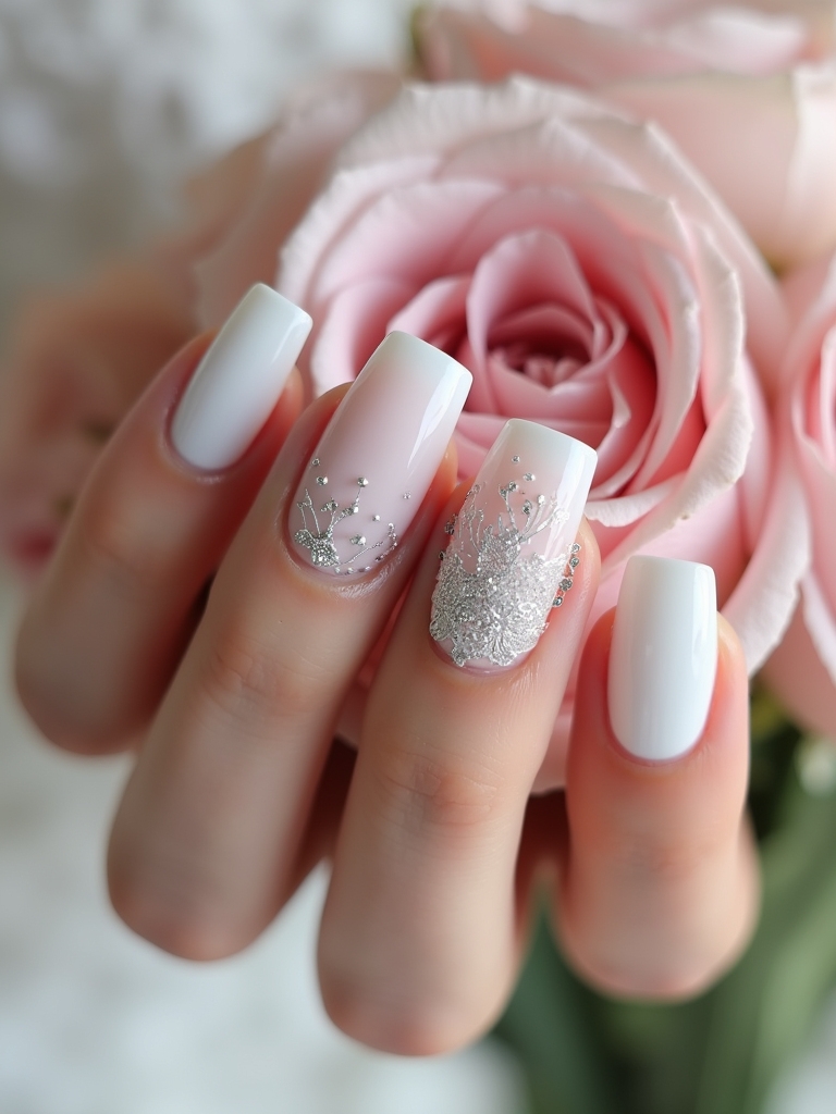 chic modern square nails