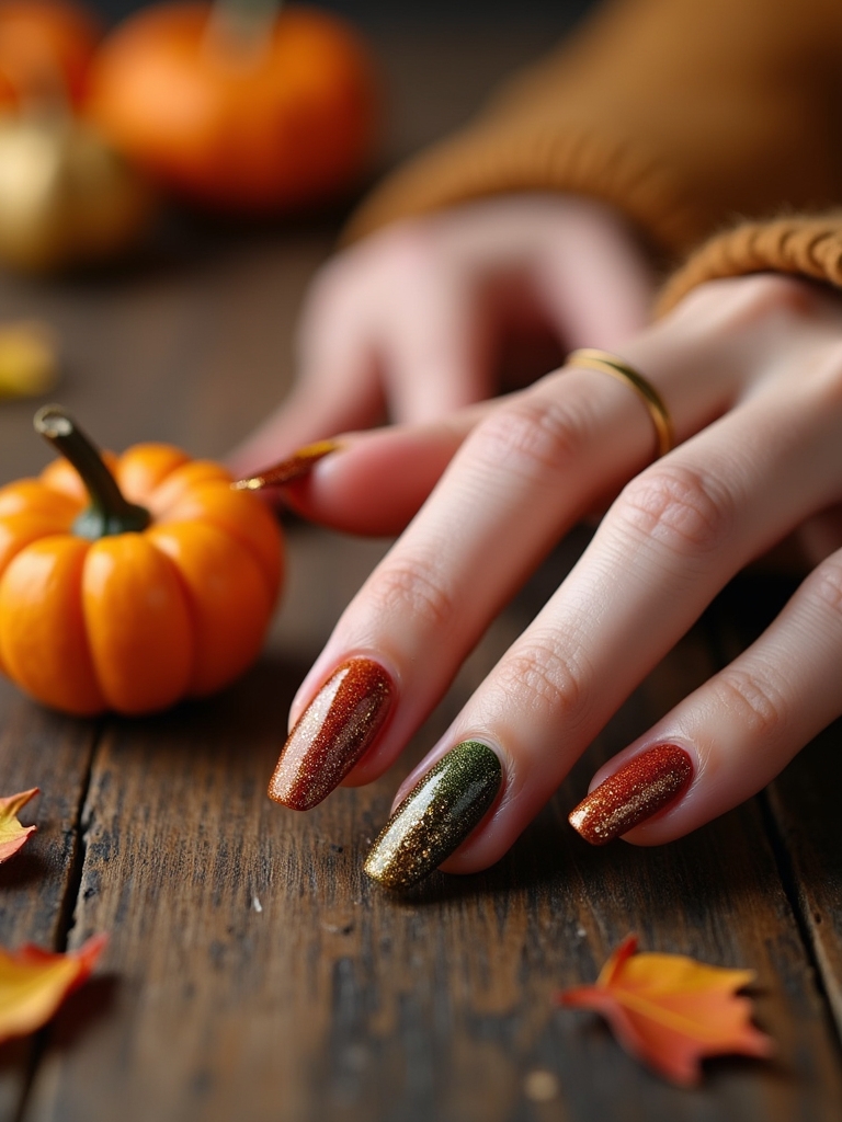 cozy earthy tones sparkle