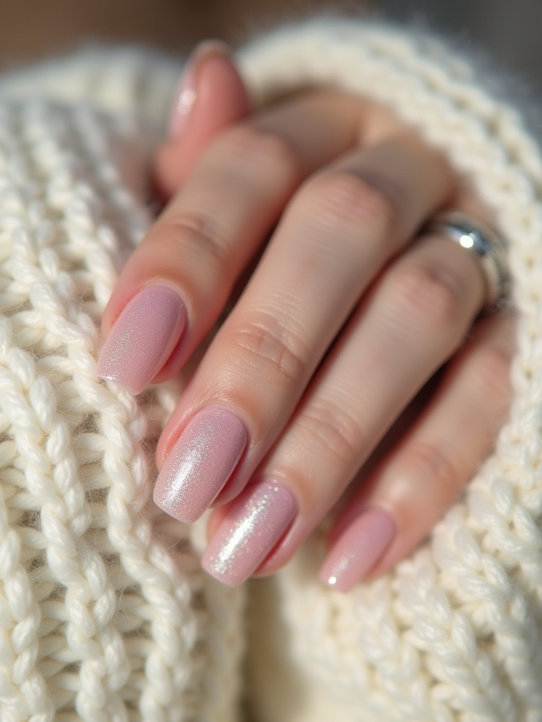 cozy sweater nail designs