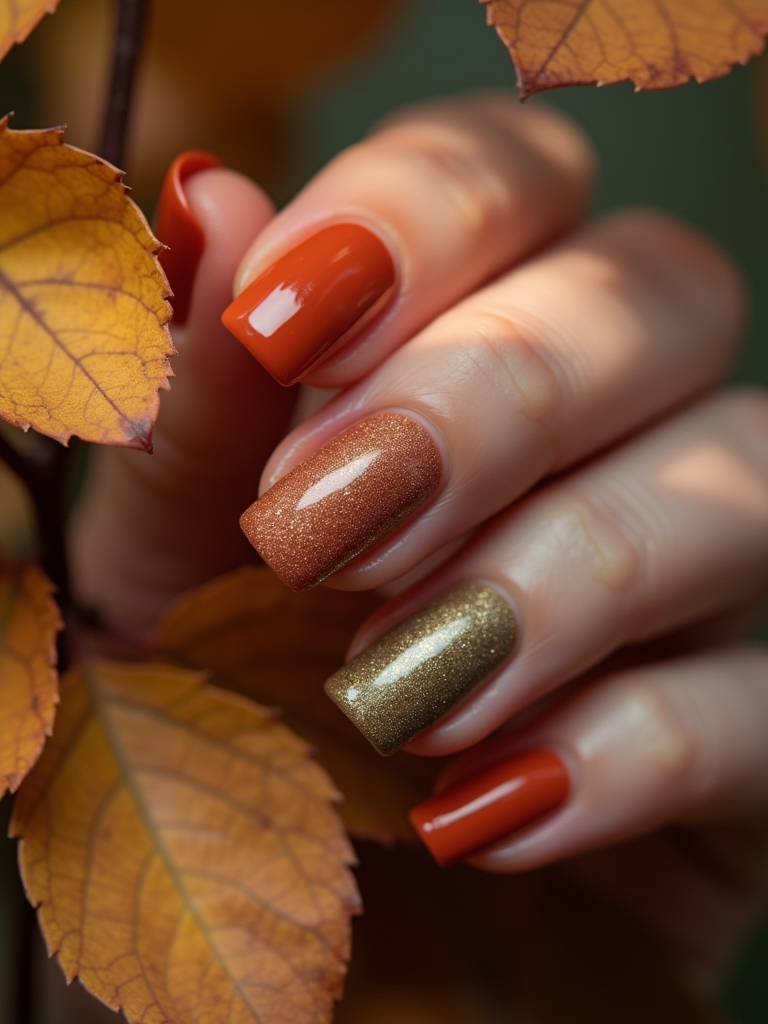 earthy nail designs inspiration