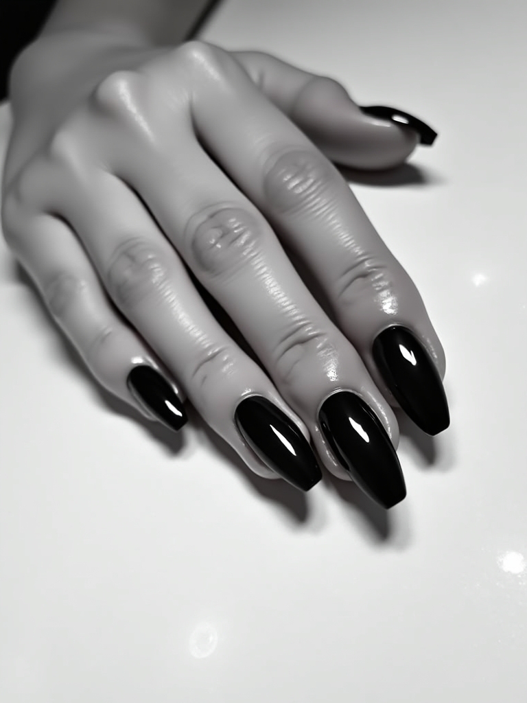 elegant black and white