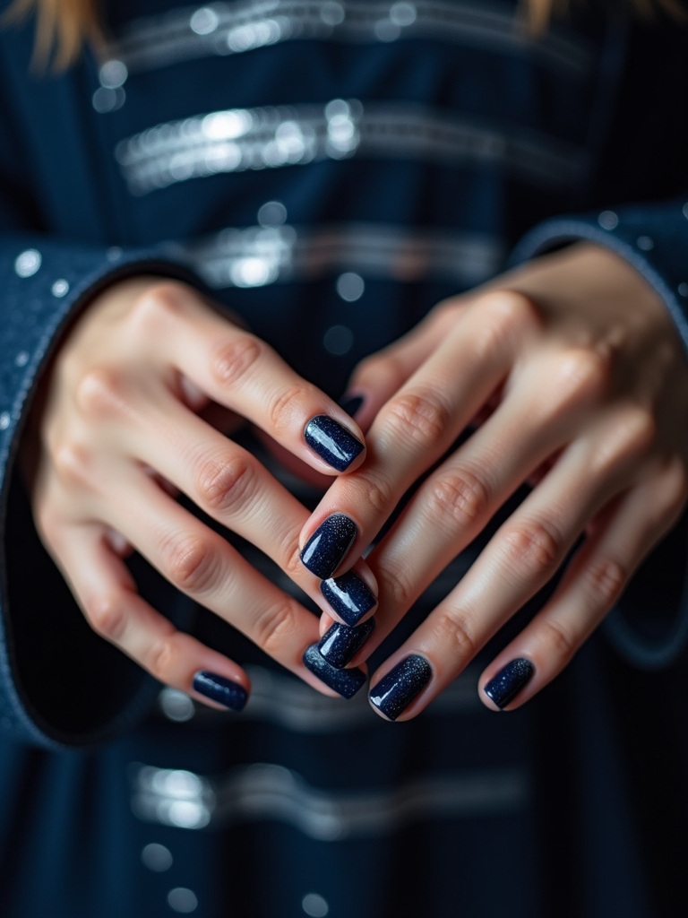 elegant dark blue stripes