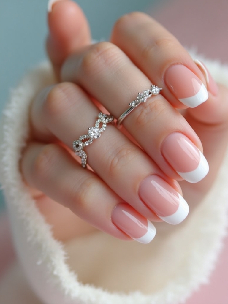 elegant french tip designs
