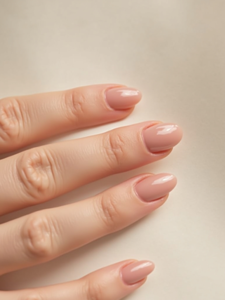 elegant single line nails