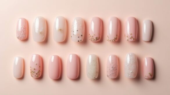elegant yet simple nails