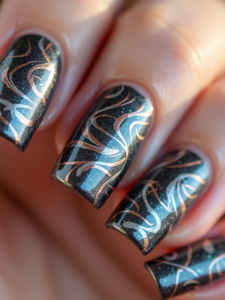 endless colorful swirl possibilities