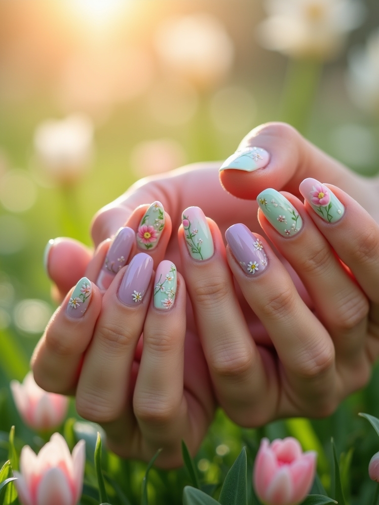 floral nail art inspiration