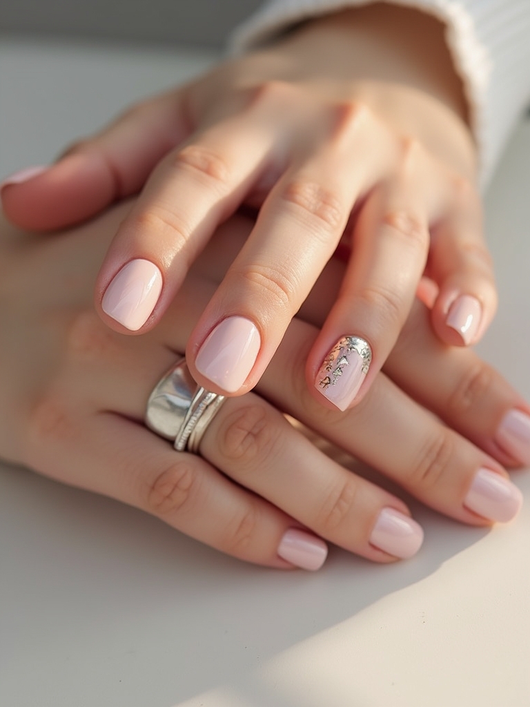 geometric oval nail designs