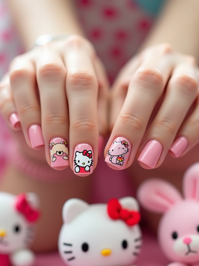 hello kitty animal friends