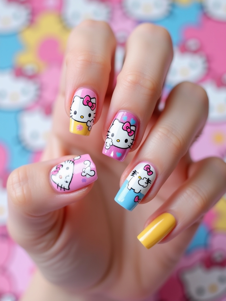 hello kitty collage inspiration