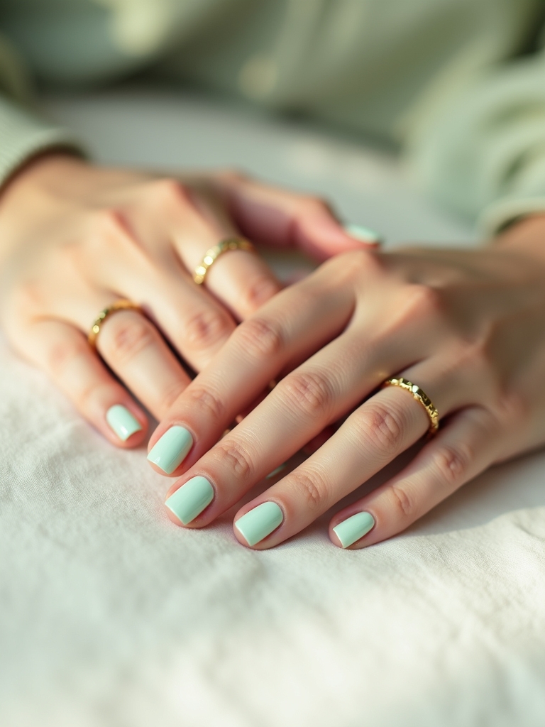 invigorating light mint green