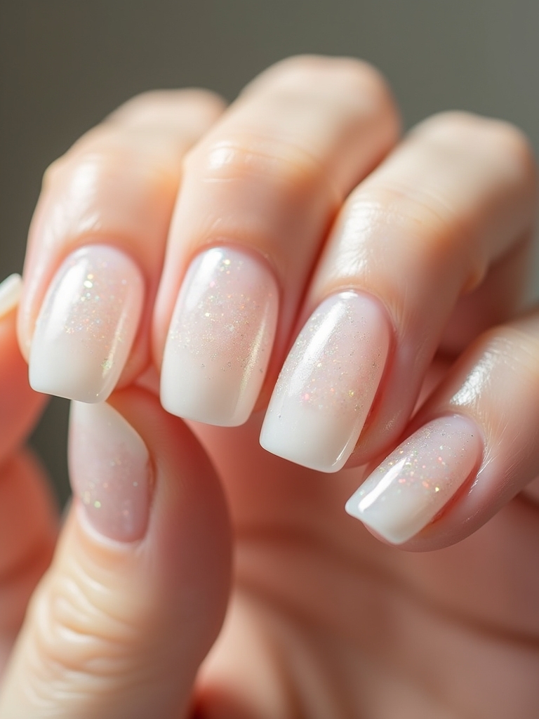 milky white jelly elegance