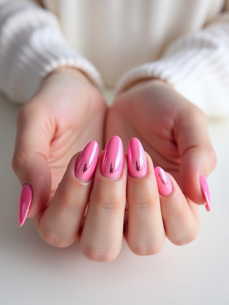 negative space nail art