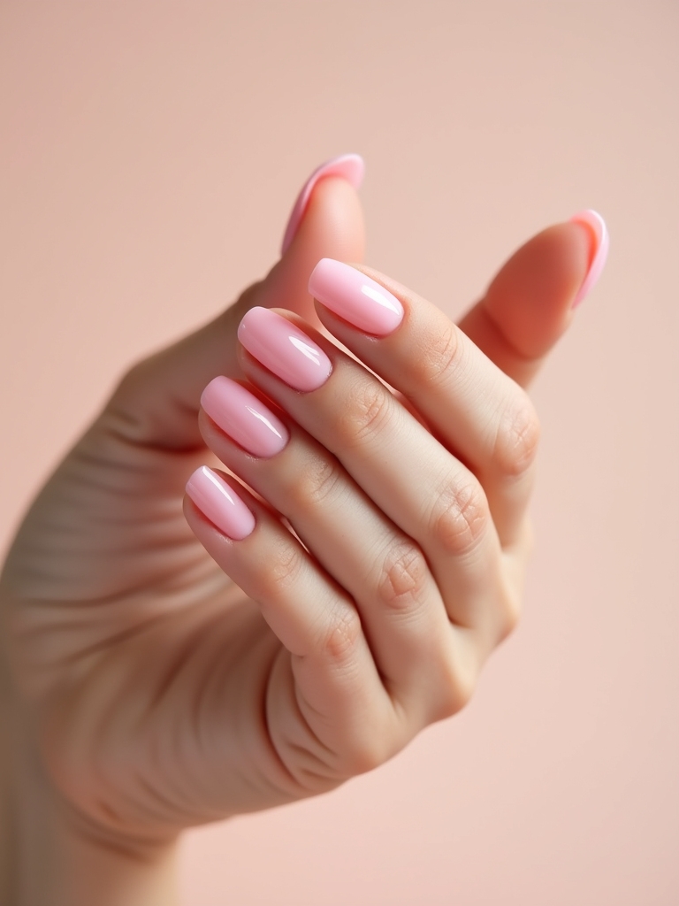 negative space nail art