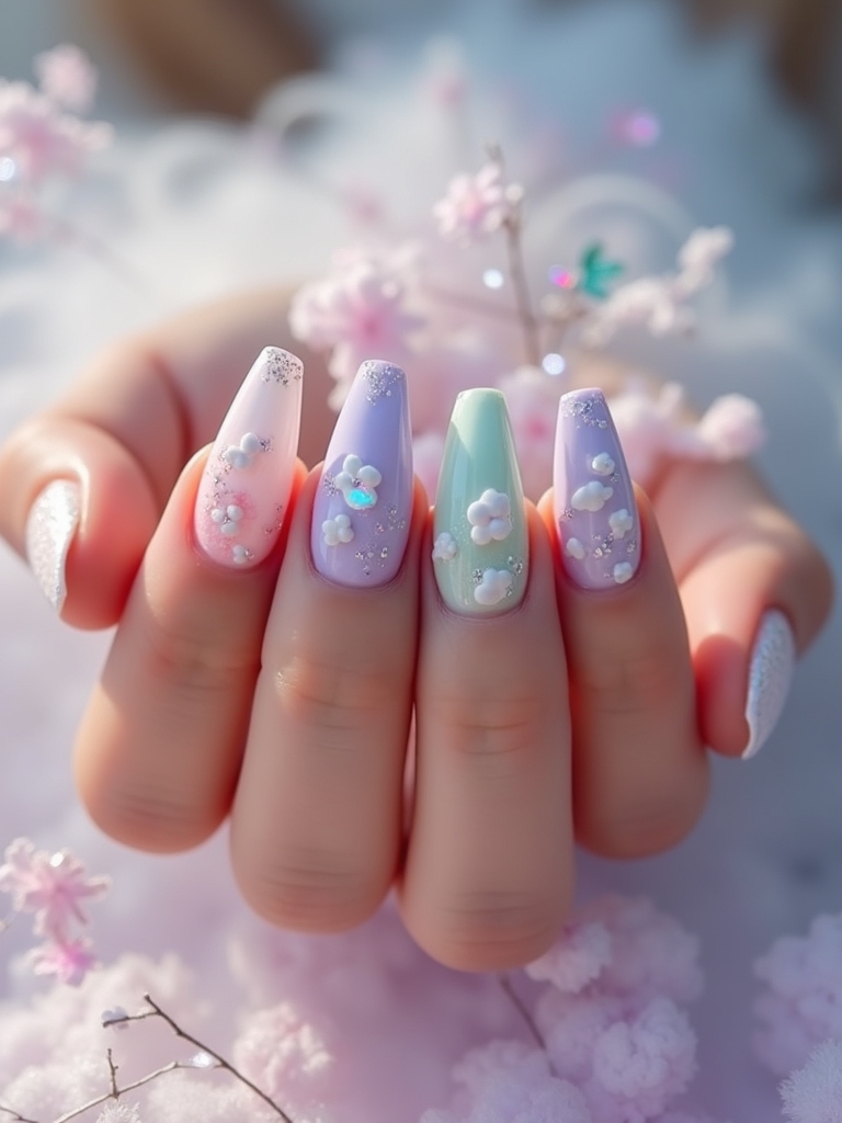 pastel nail design inspiration
