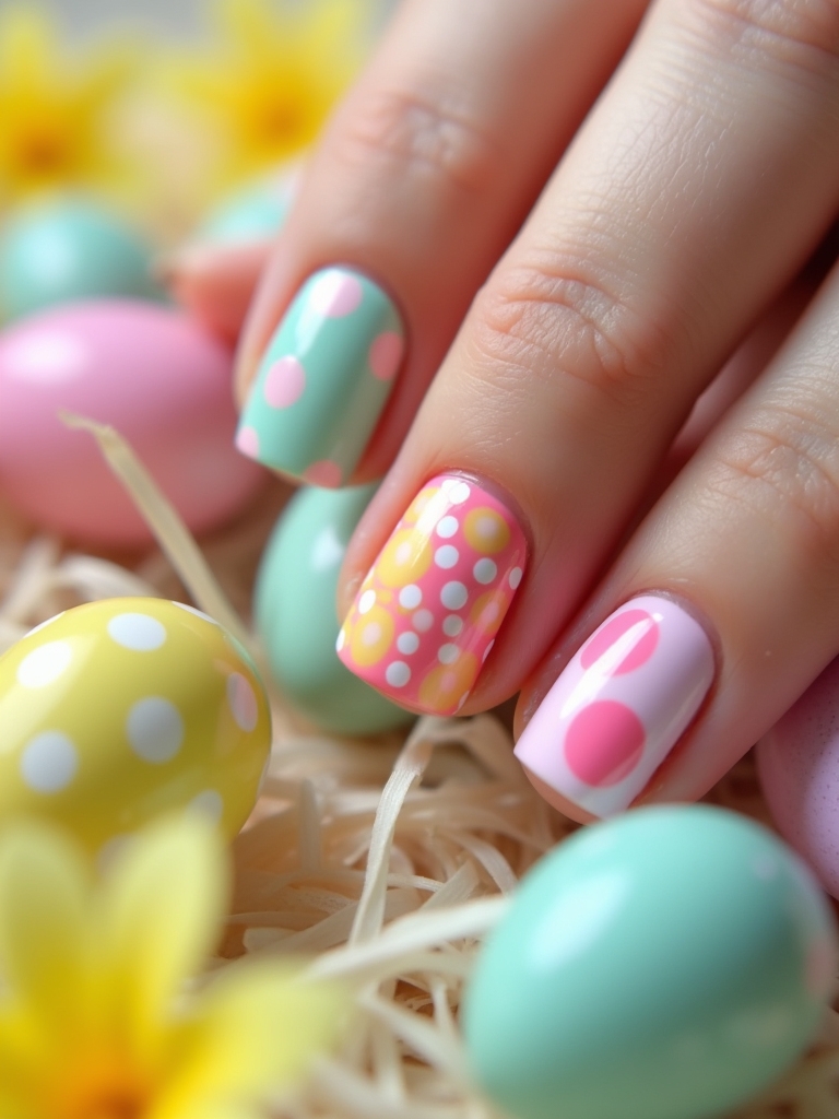 playful polka dot designs