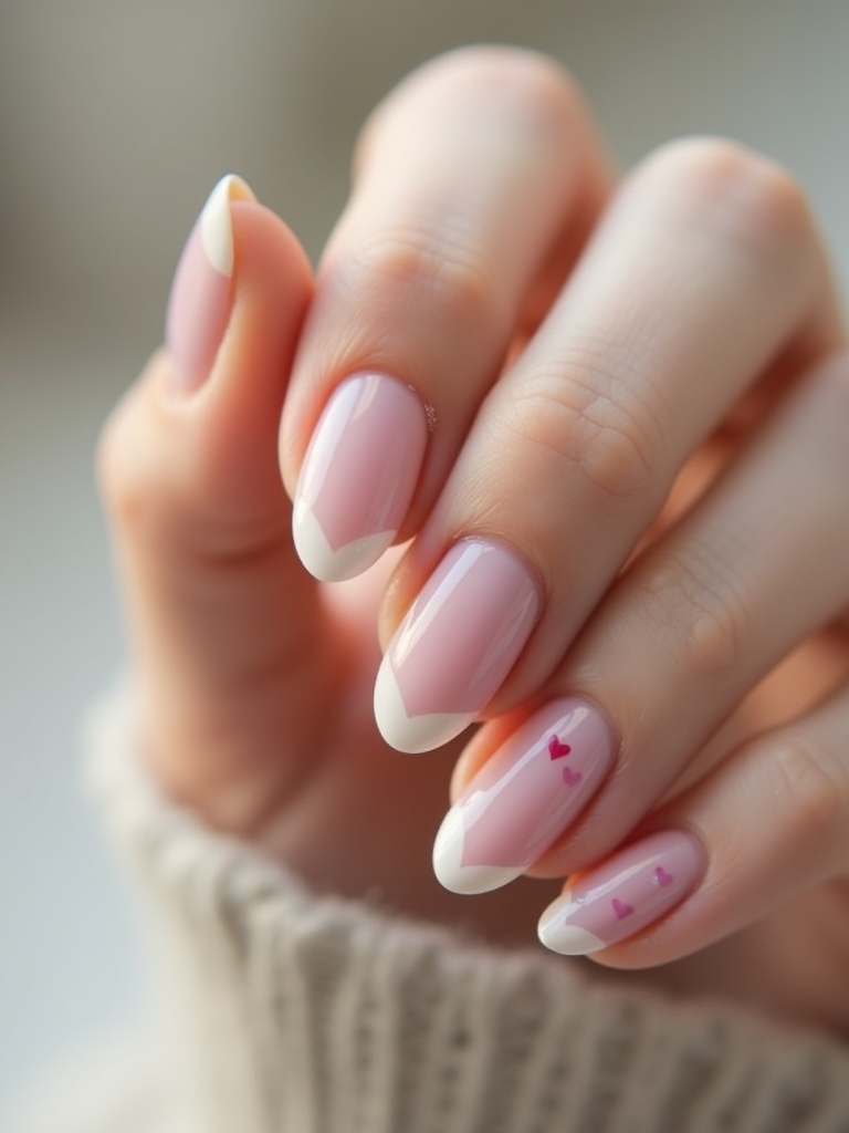 playful tiny heart accents