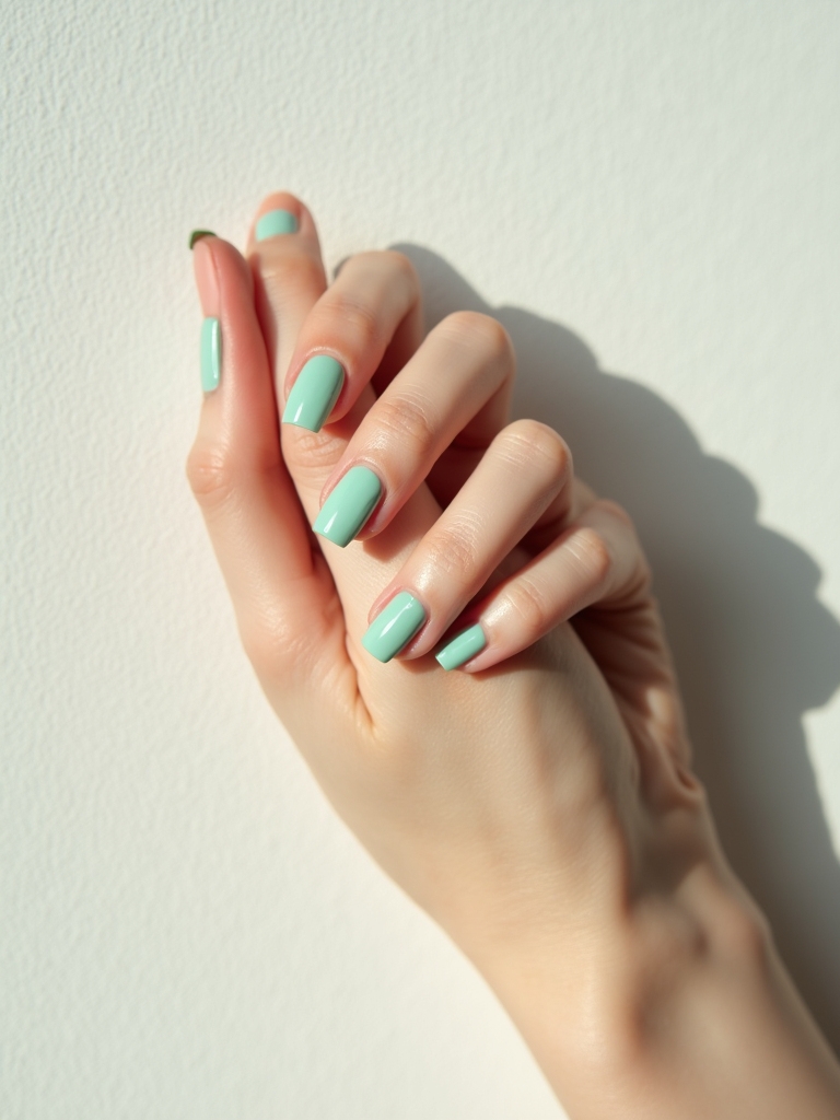 revitalizing soft mint green