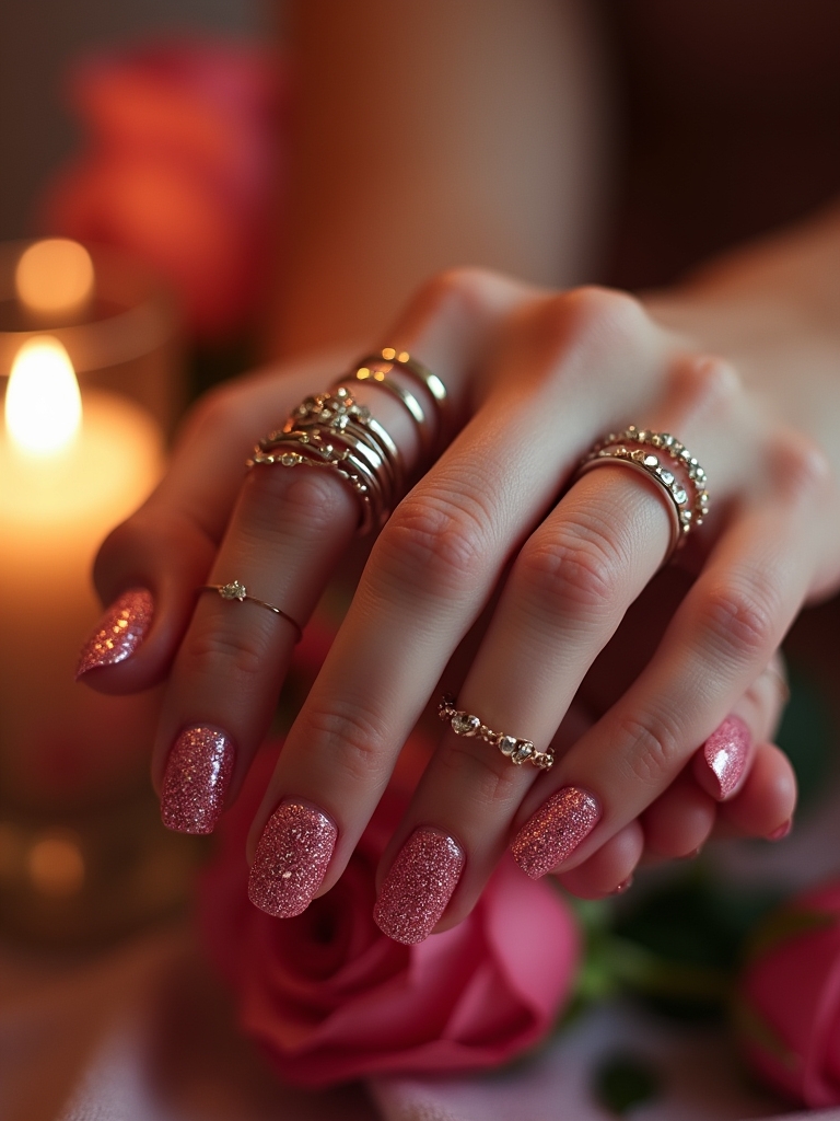 romantic nail art inspiration