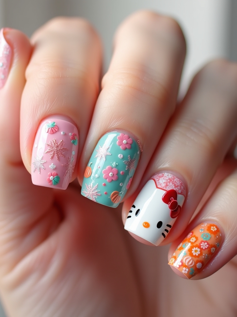 seasonal hello kitty designs