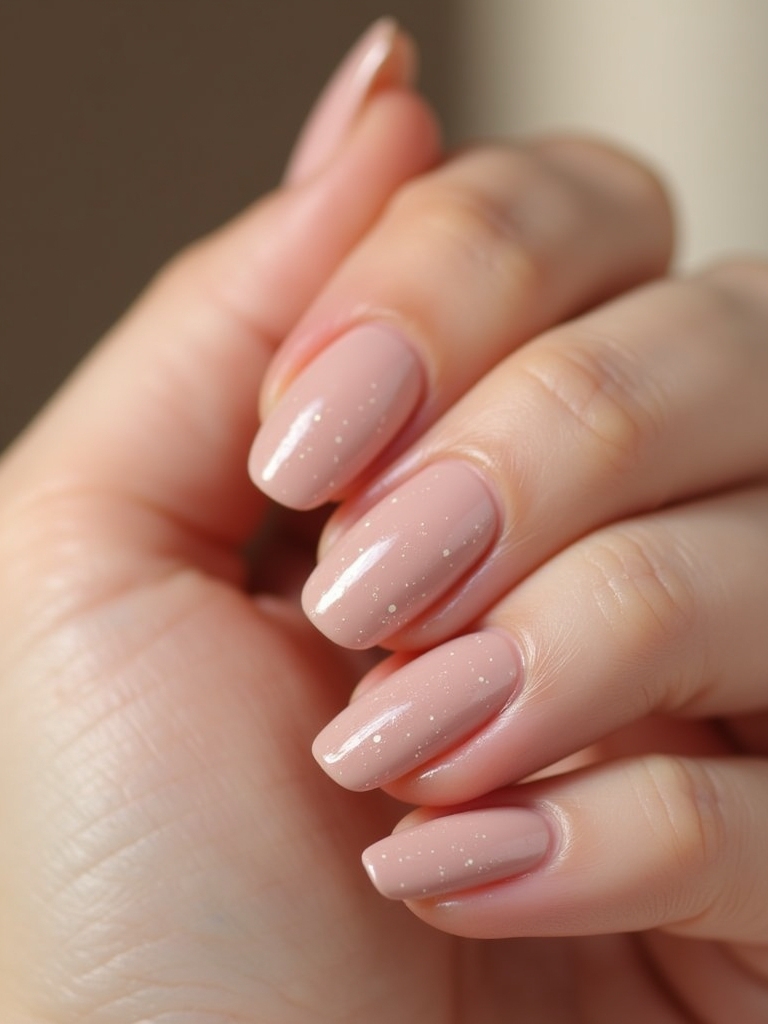 soft pink nude elegance