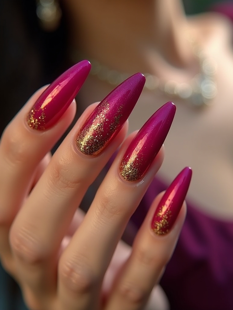 stunning gradient nail art