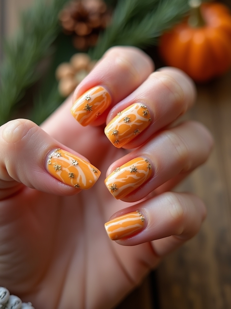 sweet potato pie nails