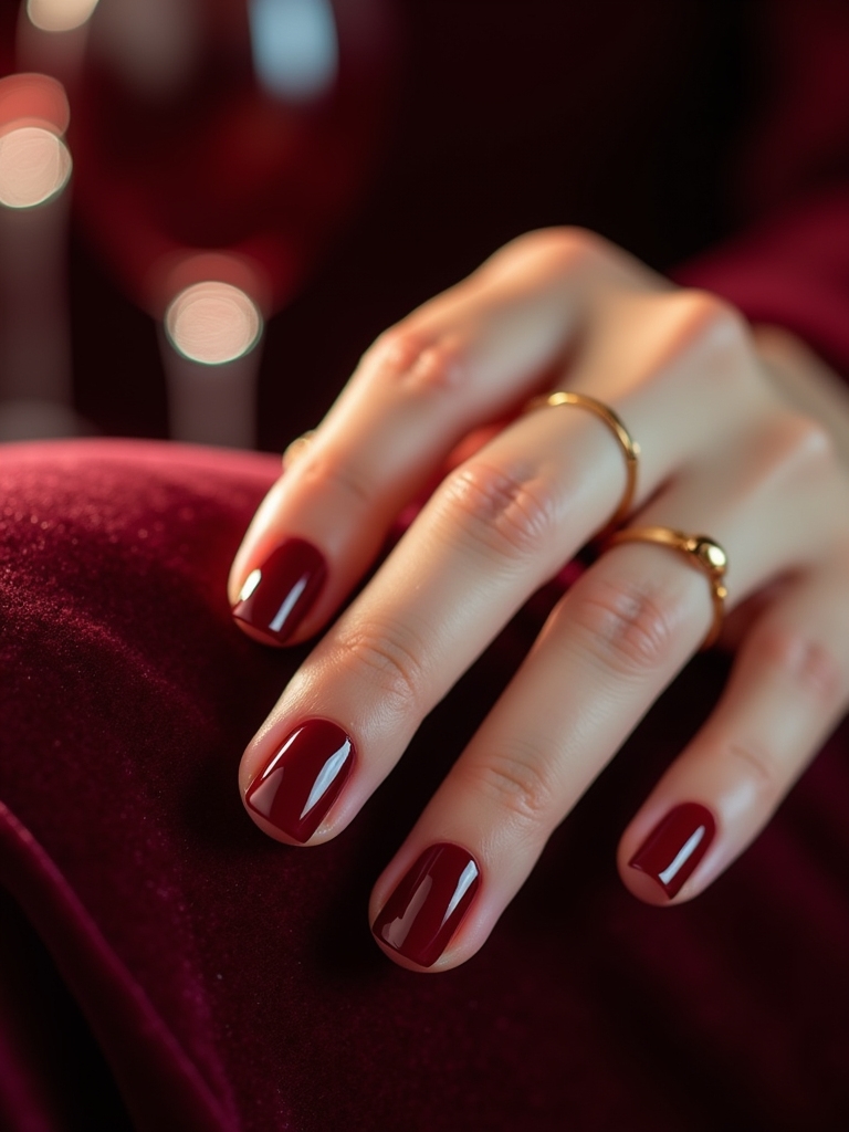 timeless and sophisticated nail art