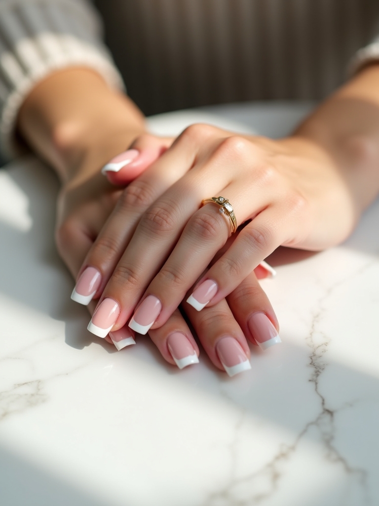 timeless elegant nail design