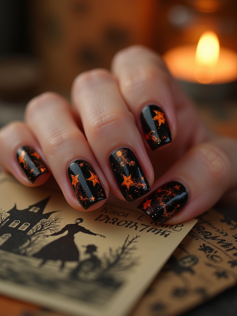 vintage halloween postcard themes