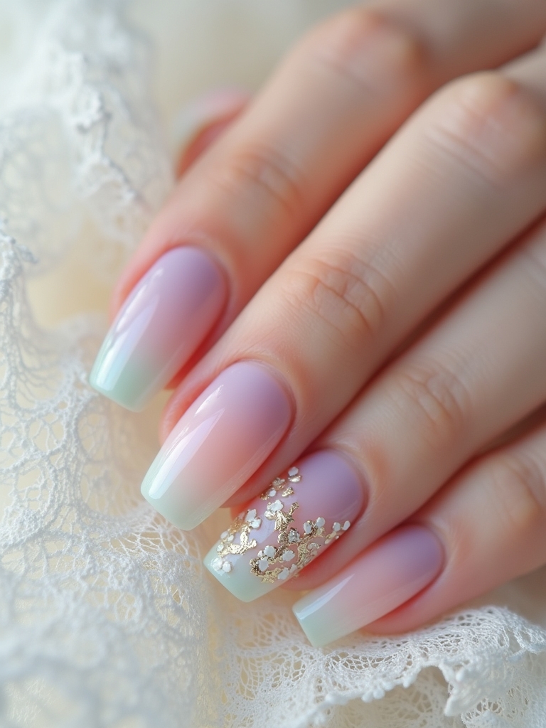 whimsical soft pastel nails