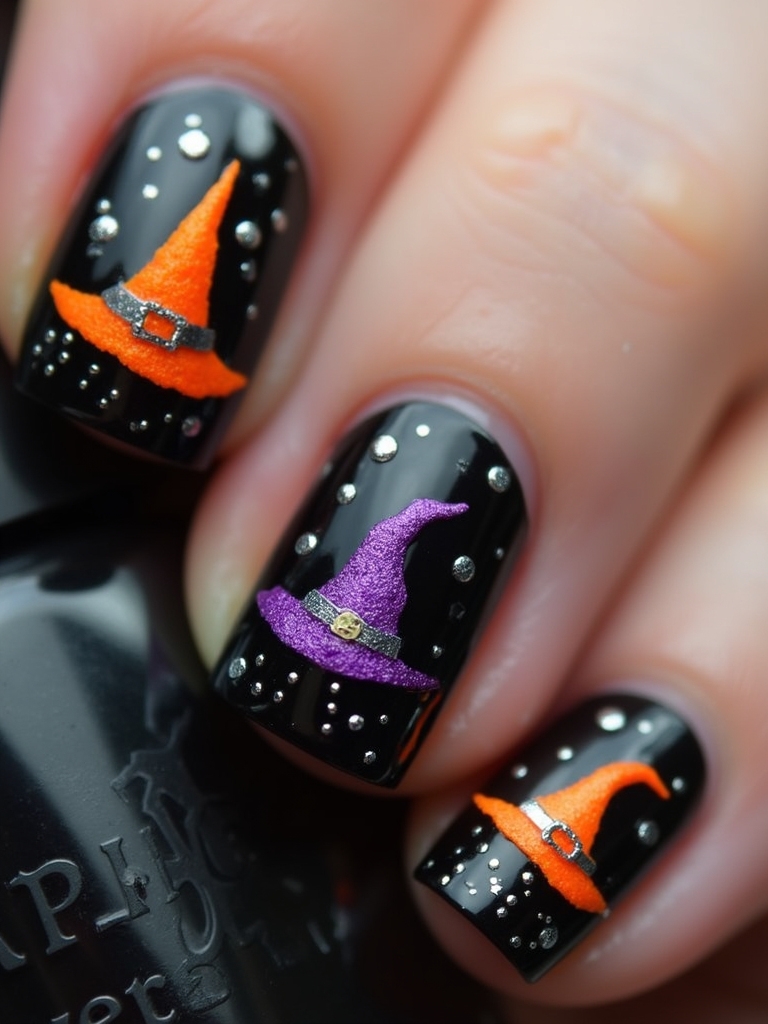 witch s hat nail designs